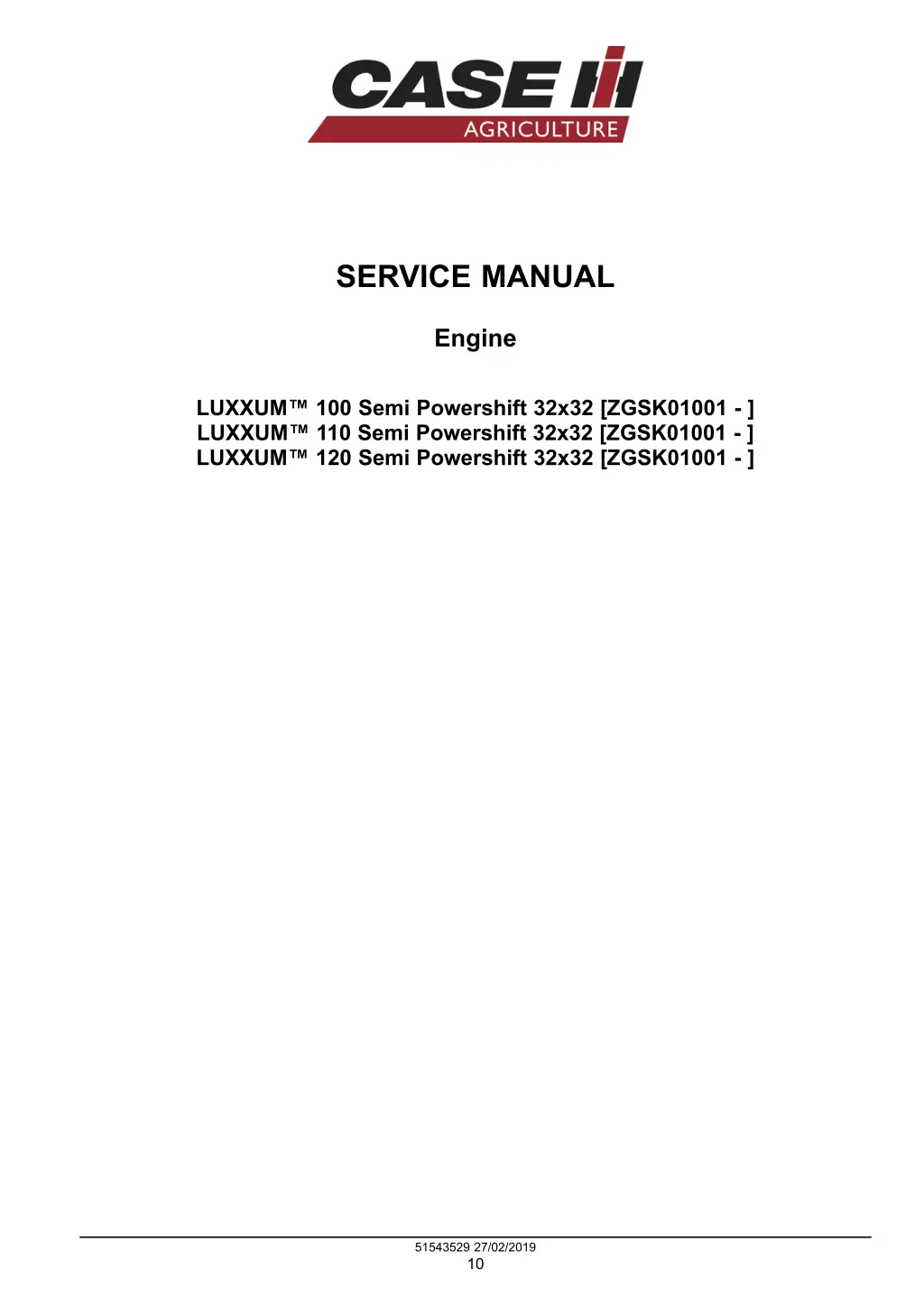 service manual 1