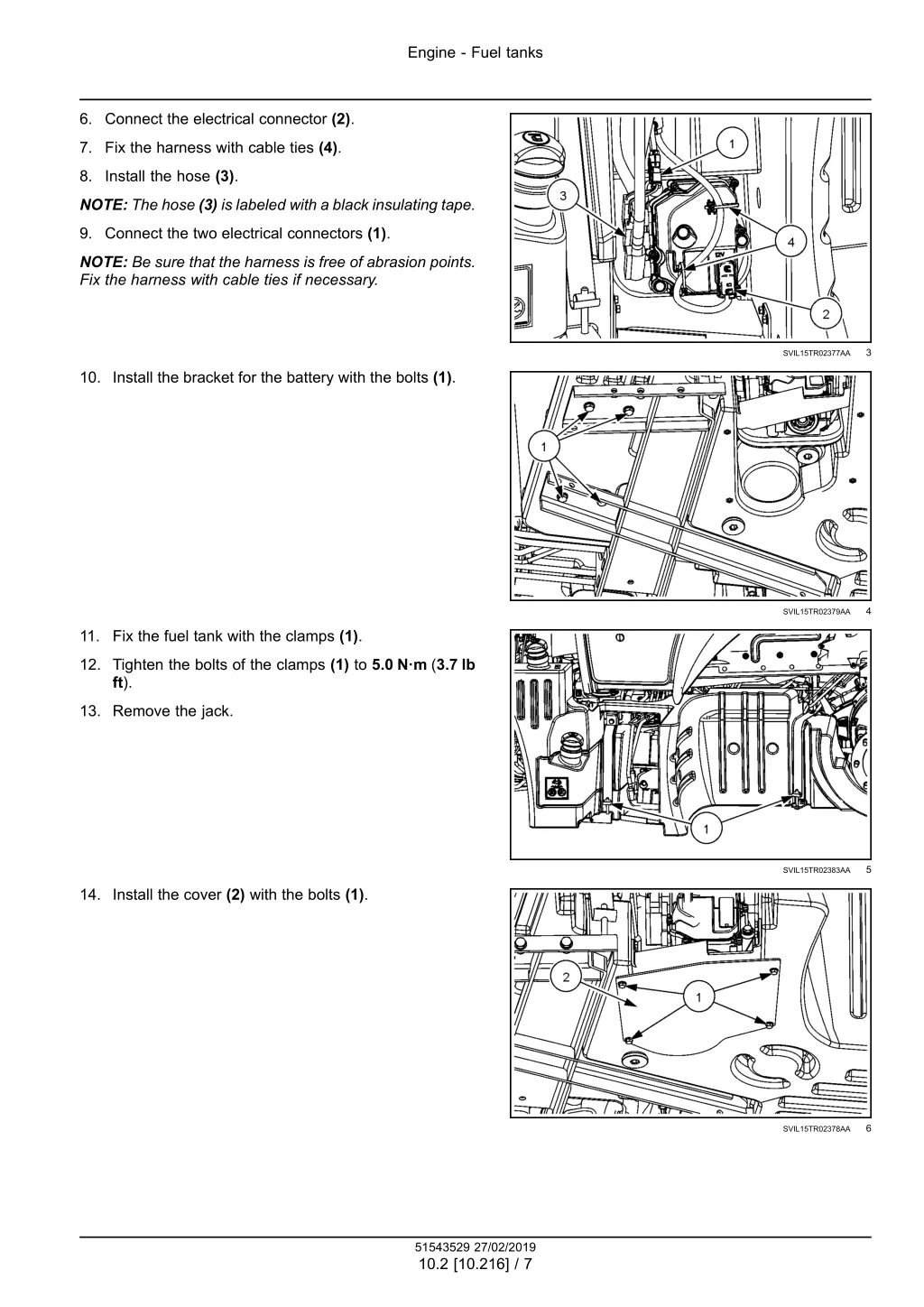 engine fuel tanks 3