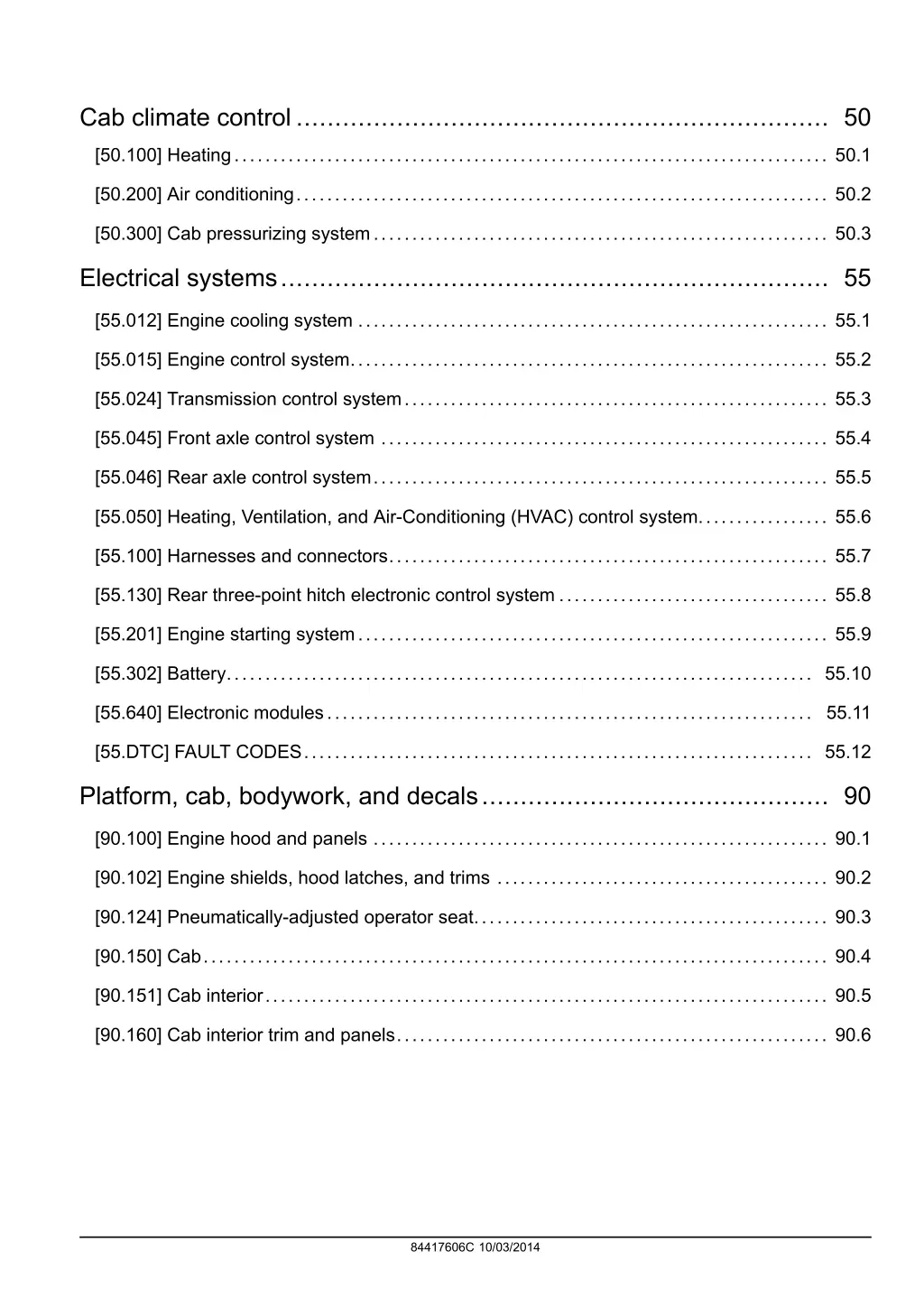 cab climate control 50