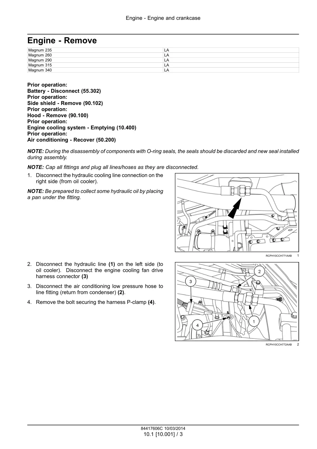 engine engine and crankcase