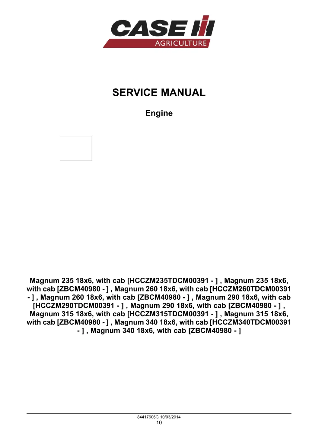 service manual 1