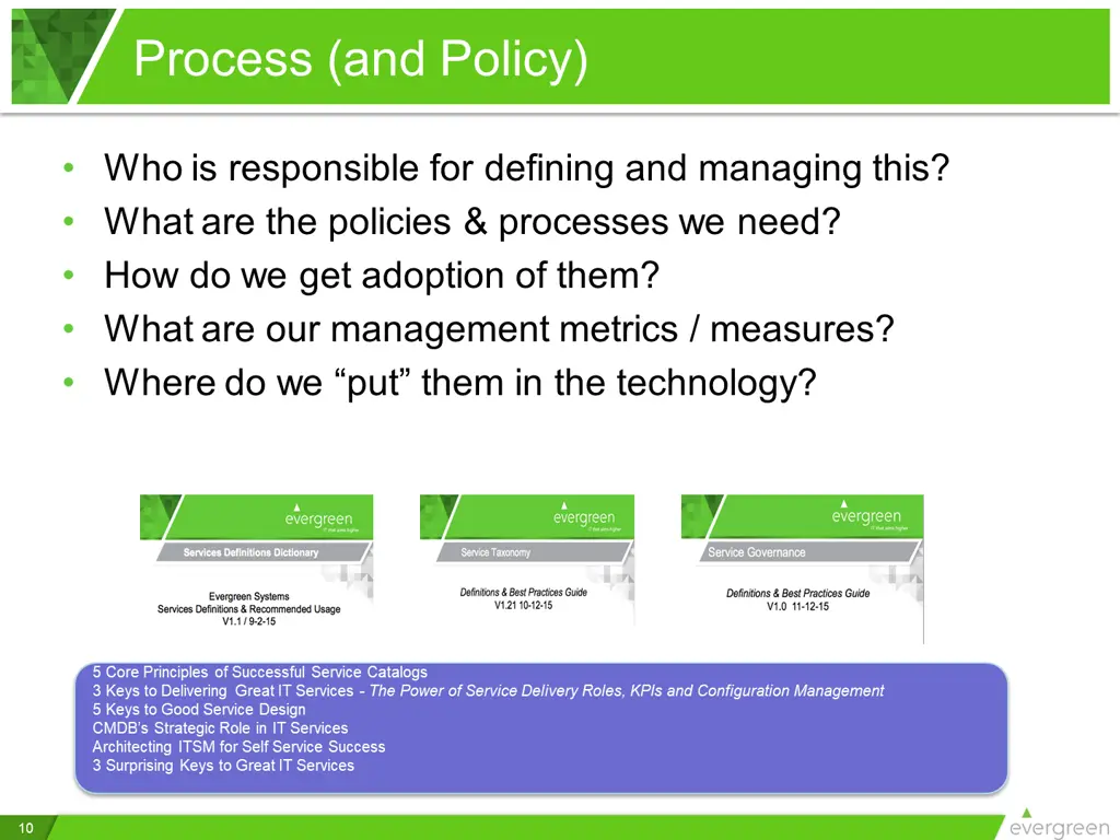 process and policy