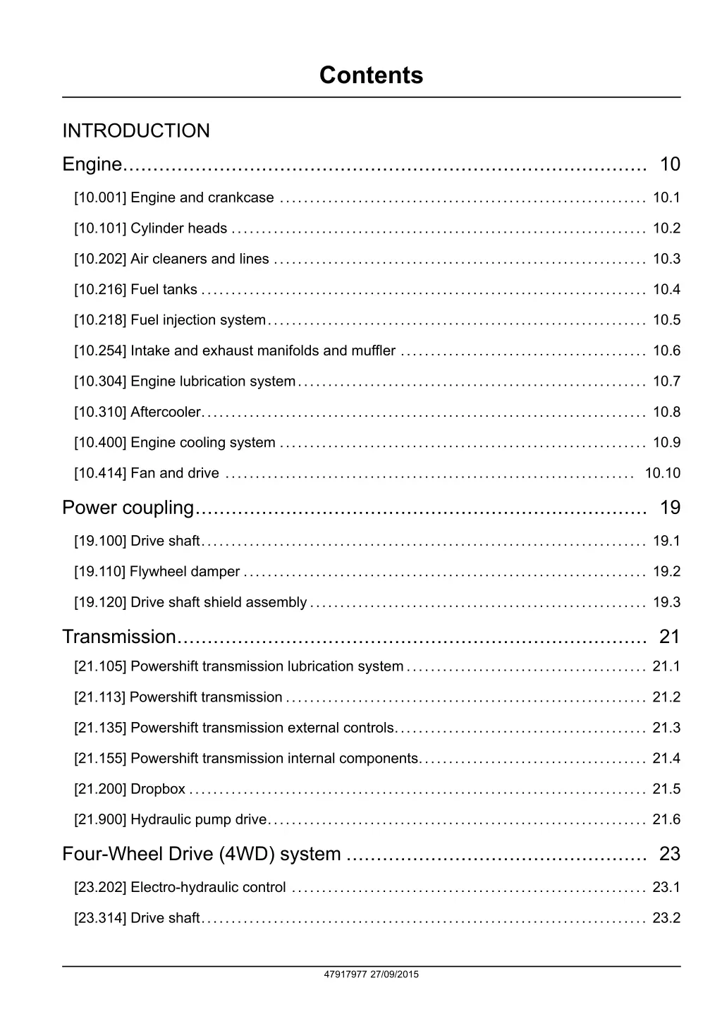 contents