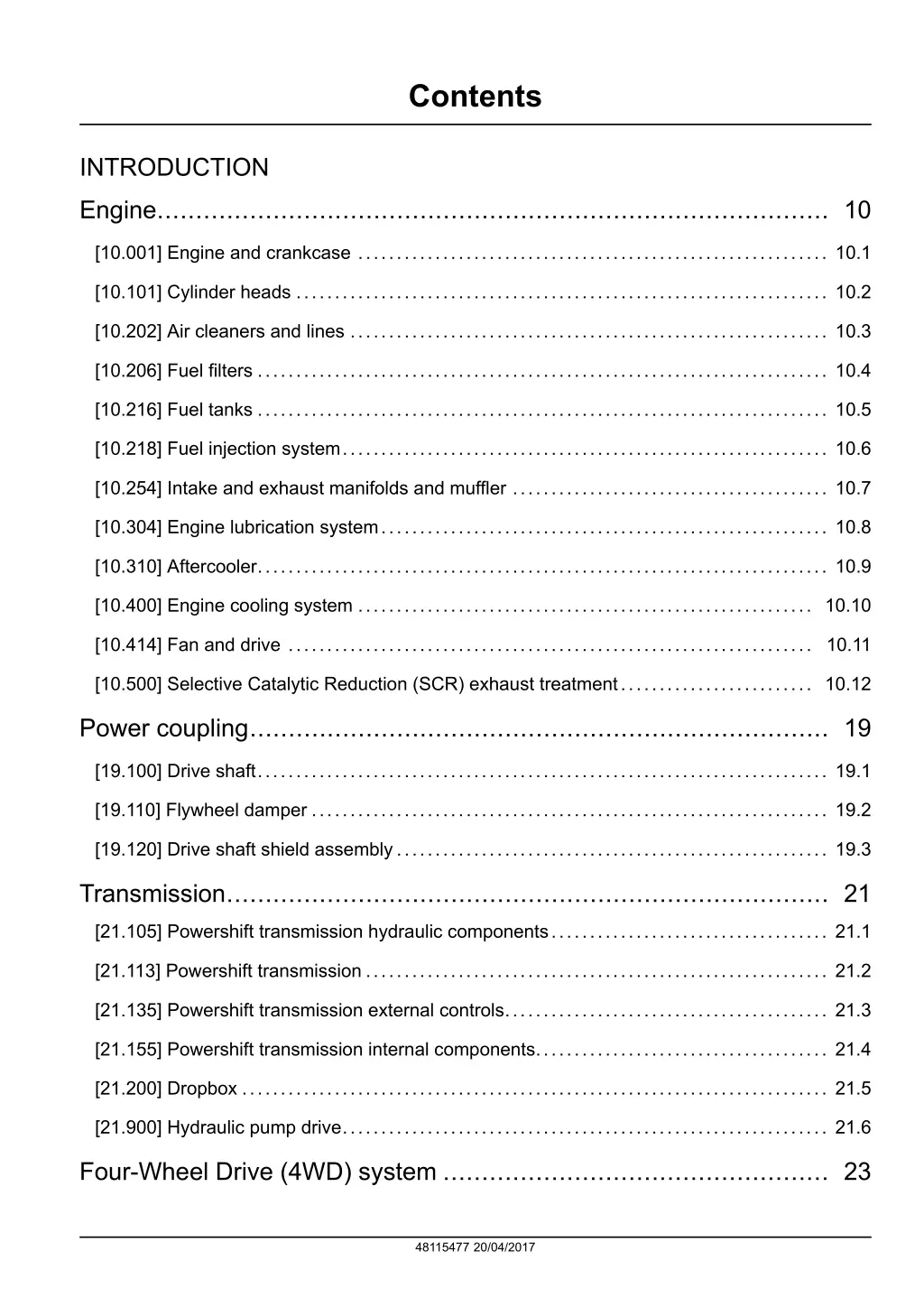 contents