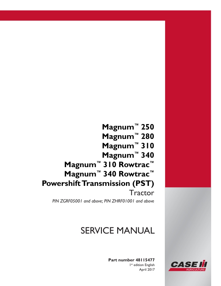 magnum 250 magnum 280 magnum 310 magnum 340