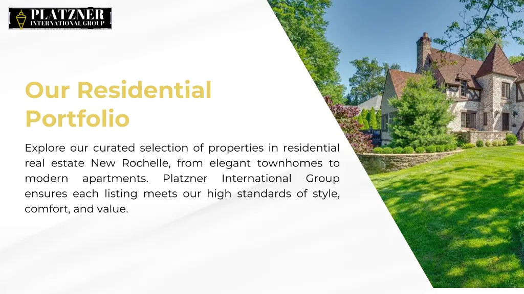 our residential portfolio