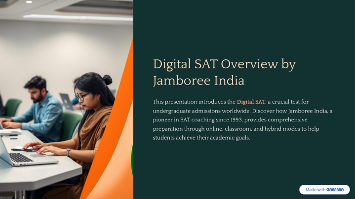 digital sat overview by jamboree india
