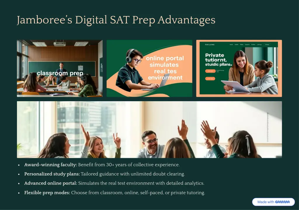jamboree9s digital sat prep advantages
