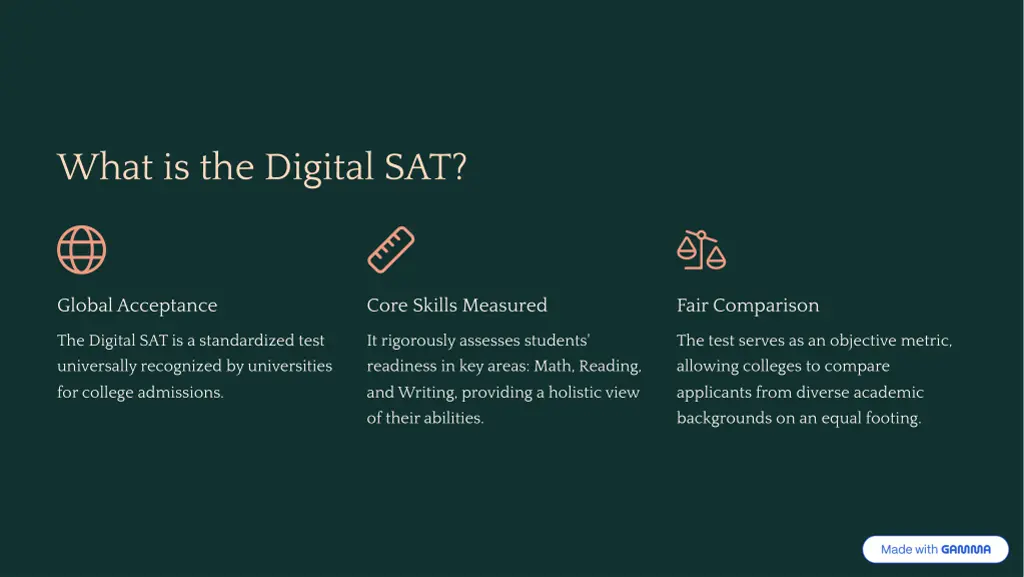 what is the digital sat