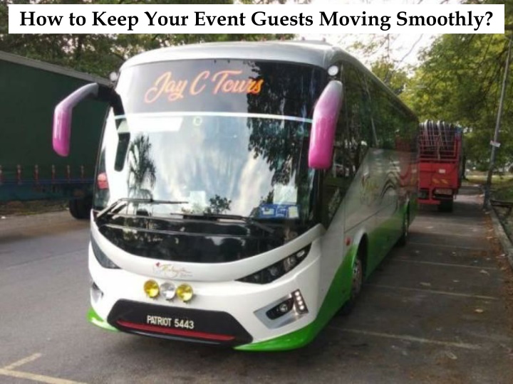 how to keep your event guests moving smoothly