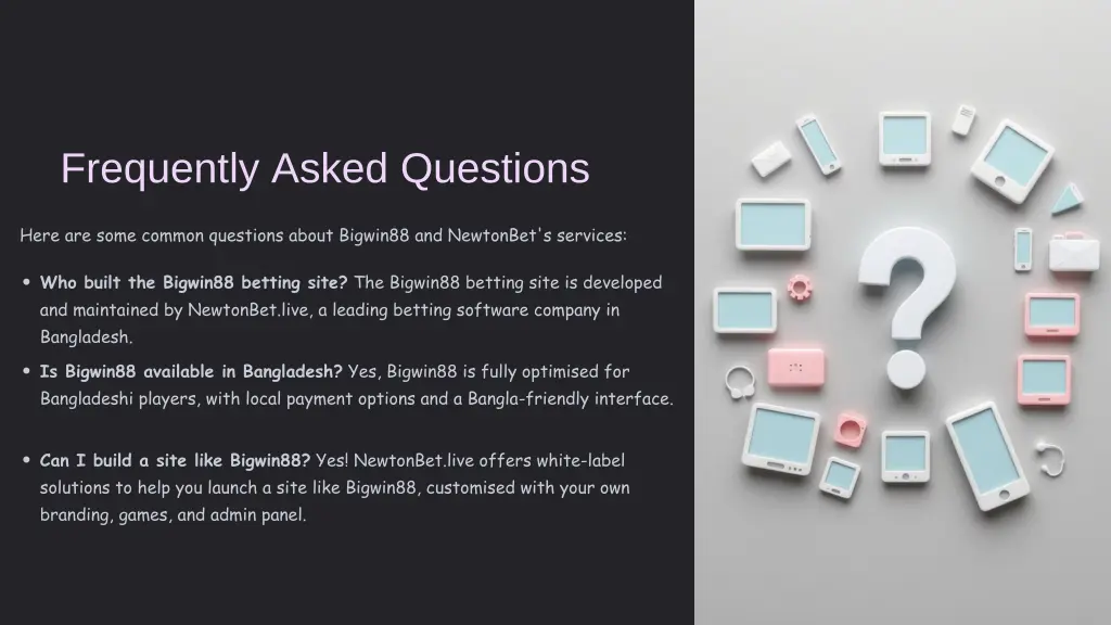 frequently asked questions