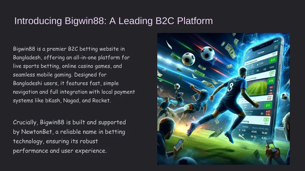introducing bigwin88 a leading b2c platform