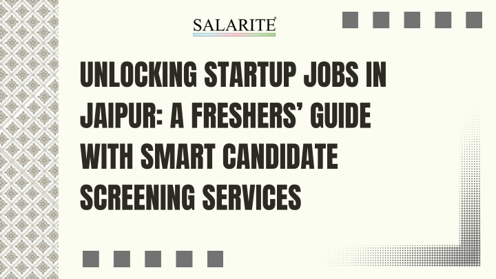 unlocking startup jobs in jaipur a freshers guide