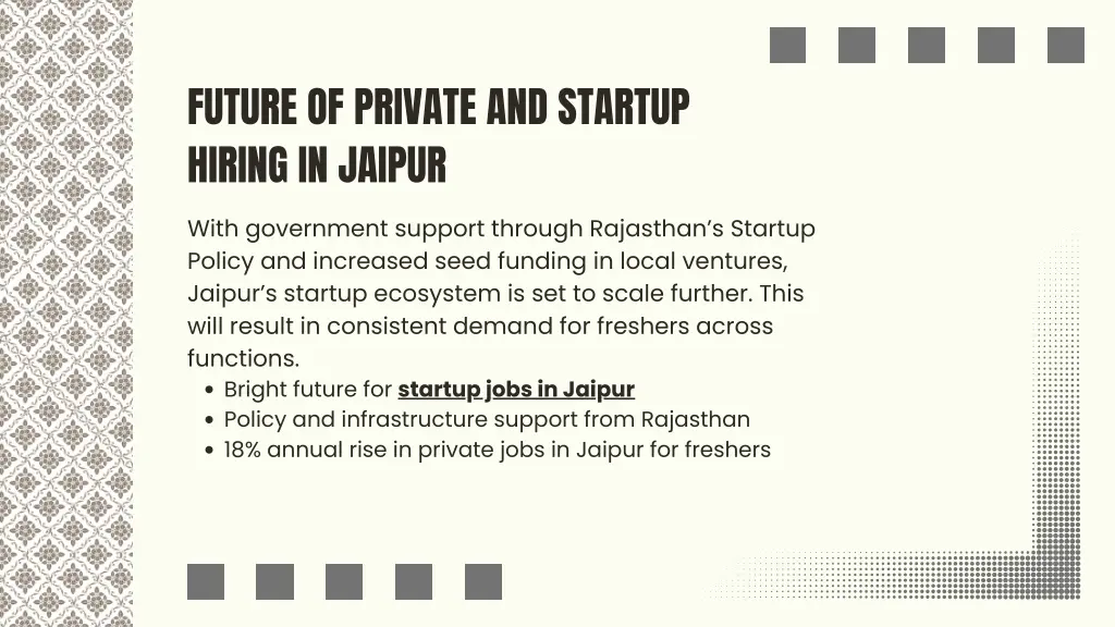 future of private and startup hiring in jaipur