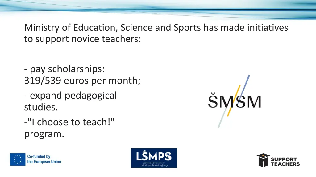 ministry of education science and sports has made