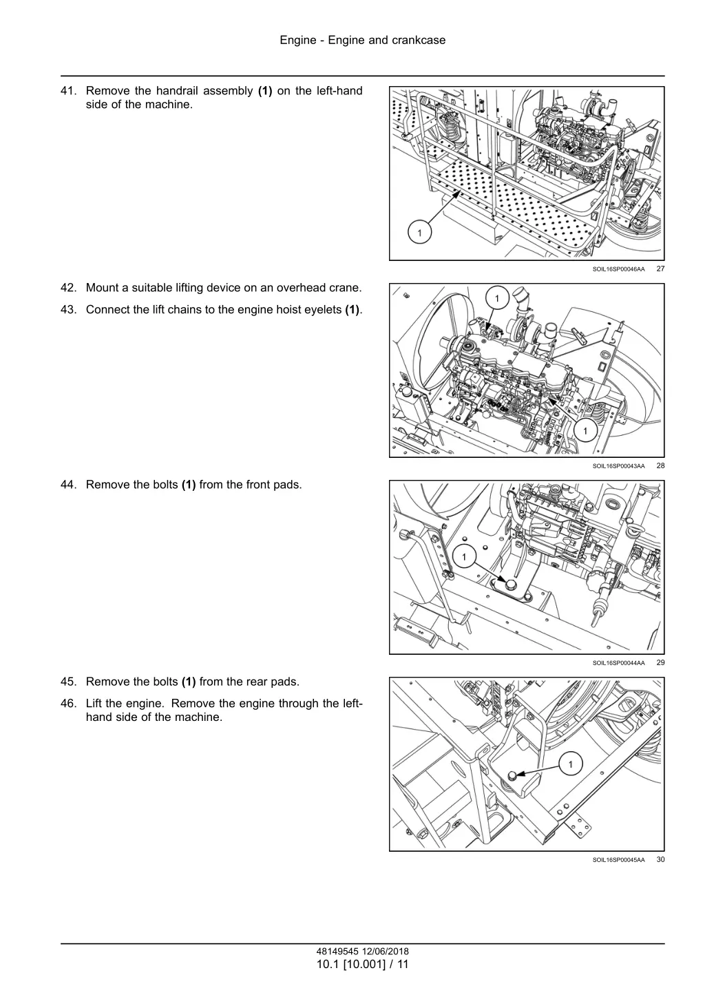 engine engine and crankcase 8