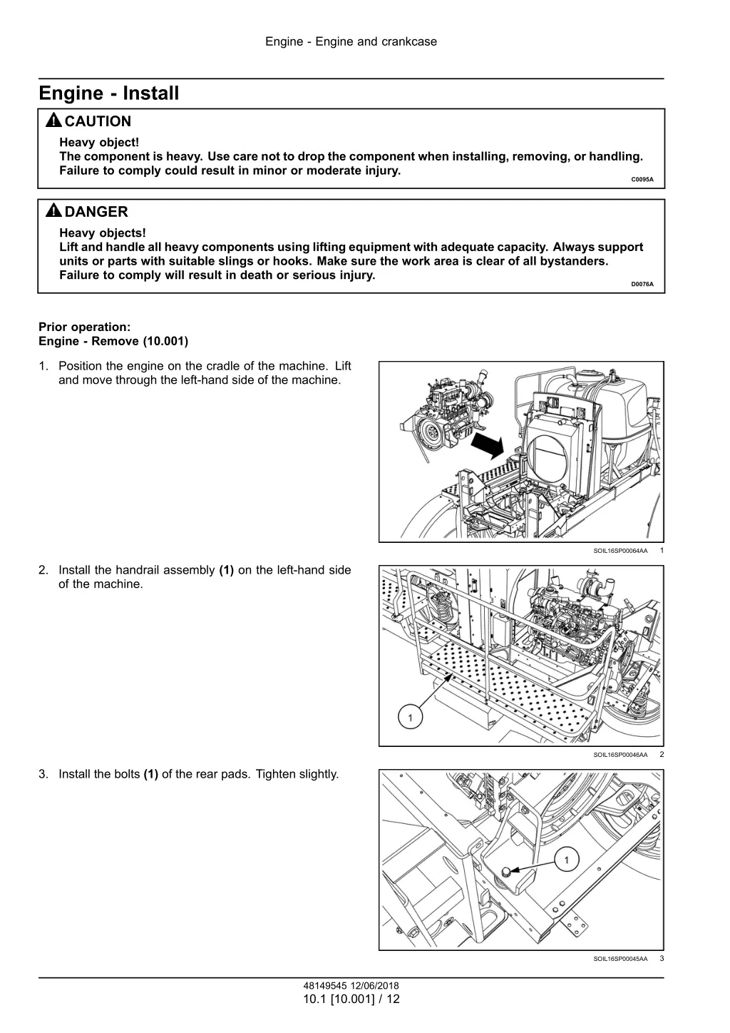 engine engine and crankcase 9