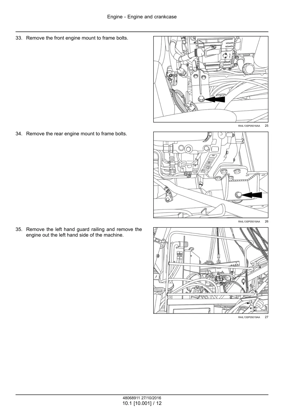 engine engine and crankcase 8