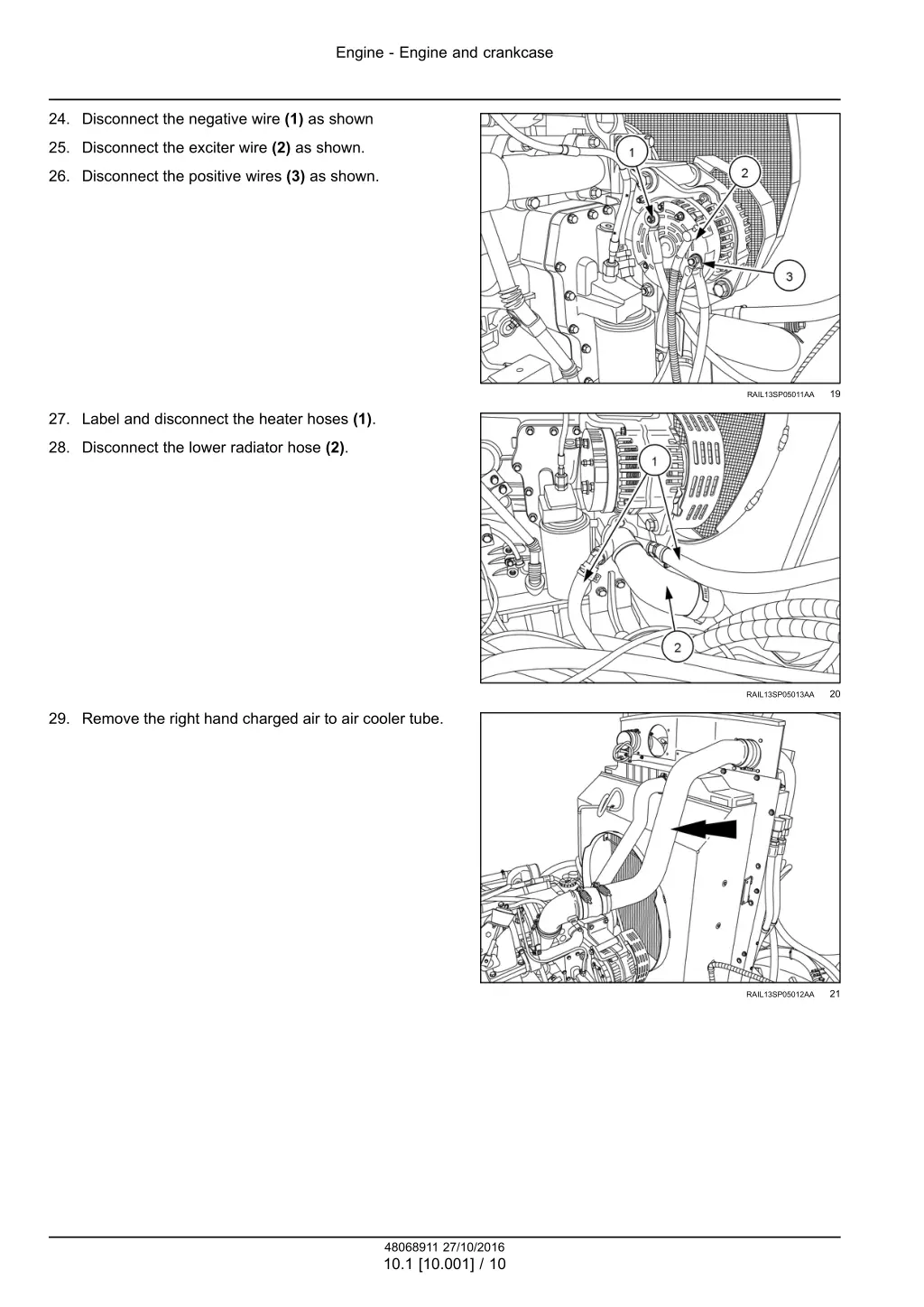 engine engine and crankcase 6