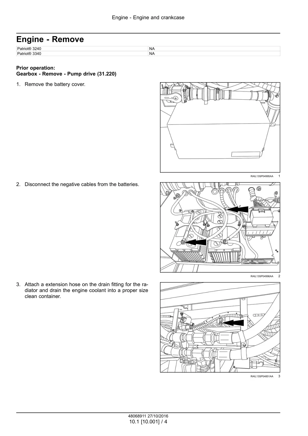 engine engine and crankcase