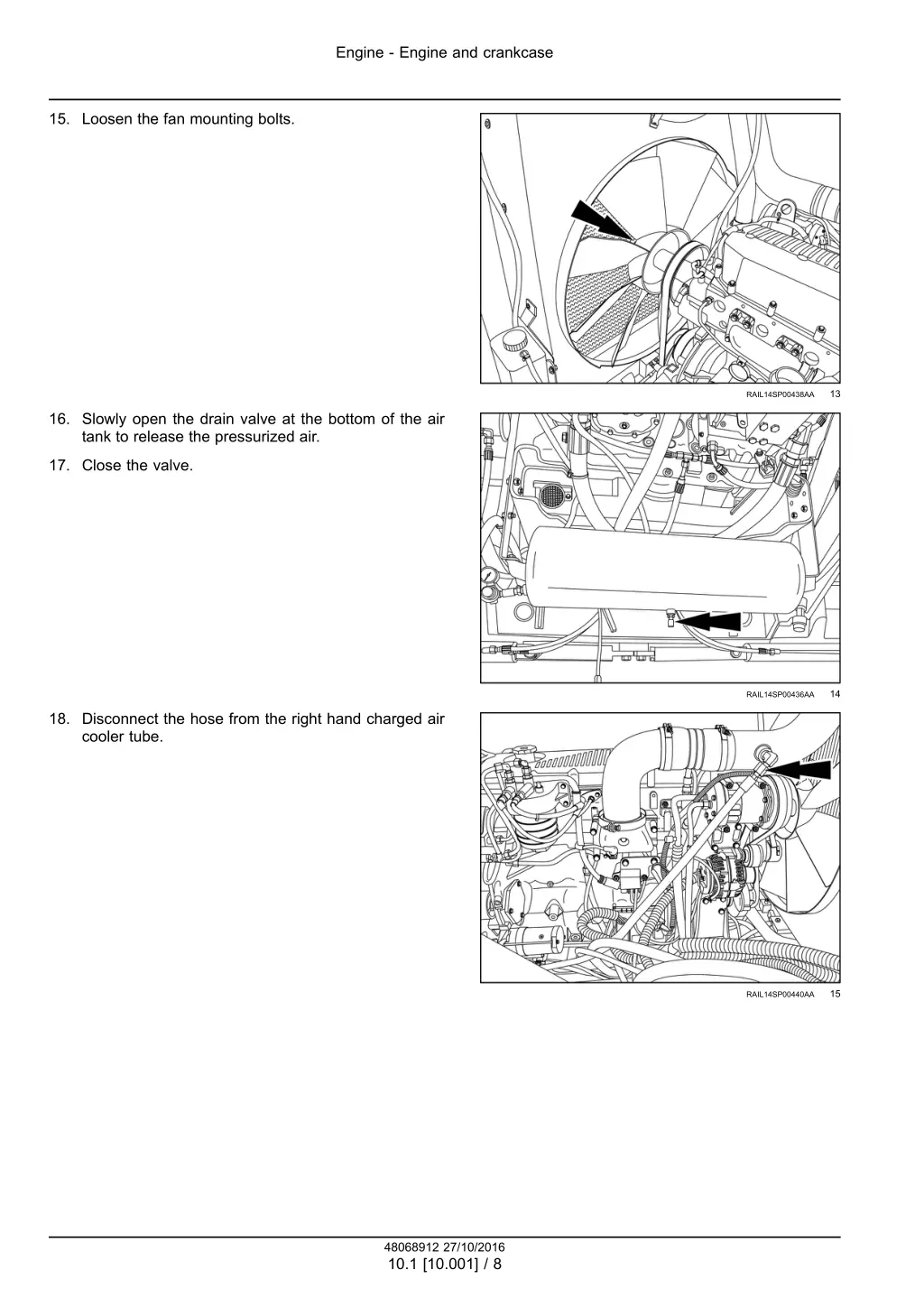 engine engine and crankcase 4
