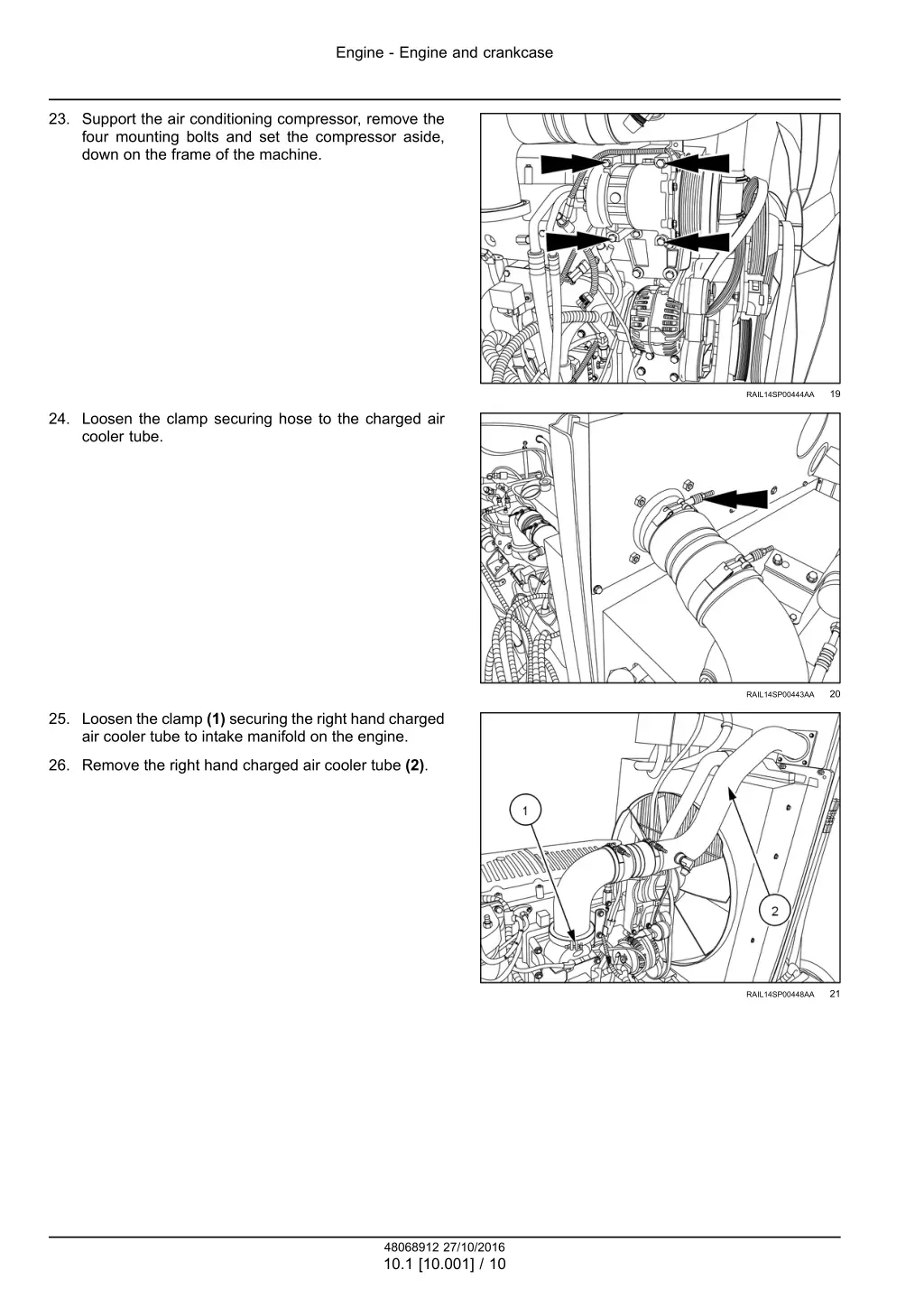 engine engine and crankcase 6