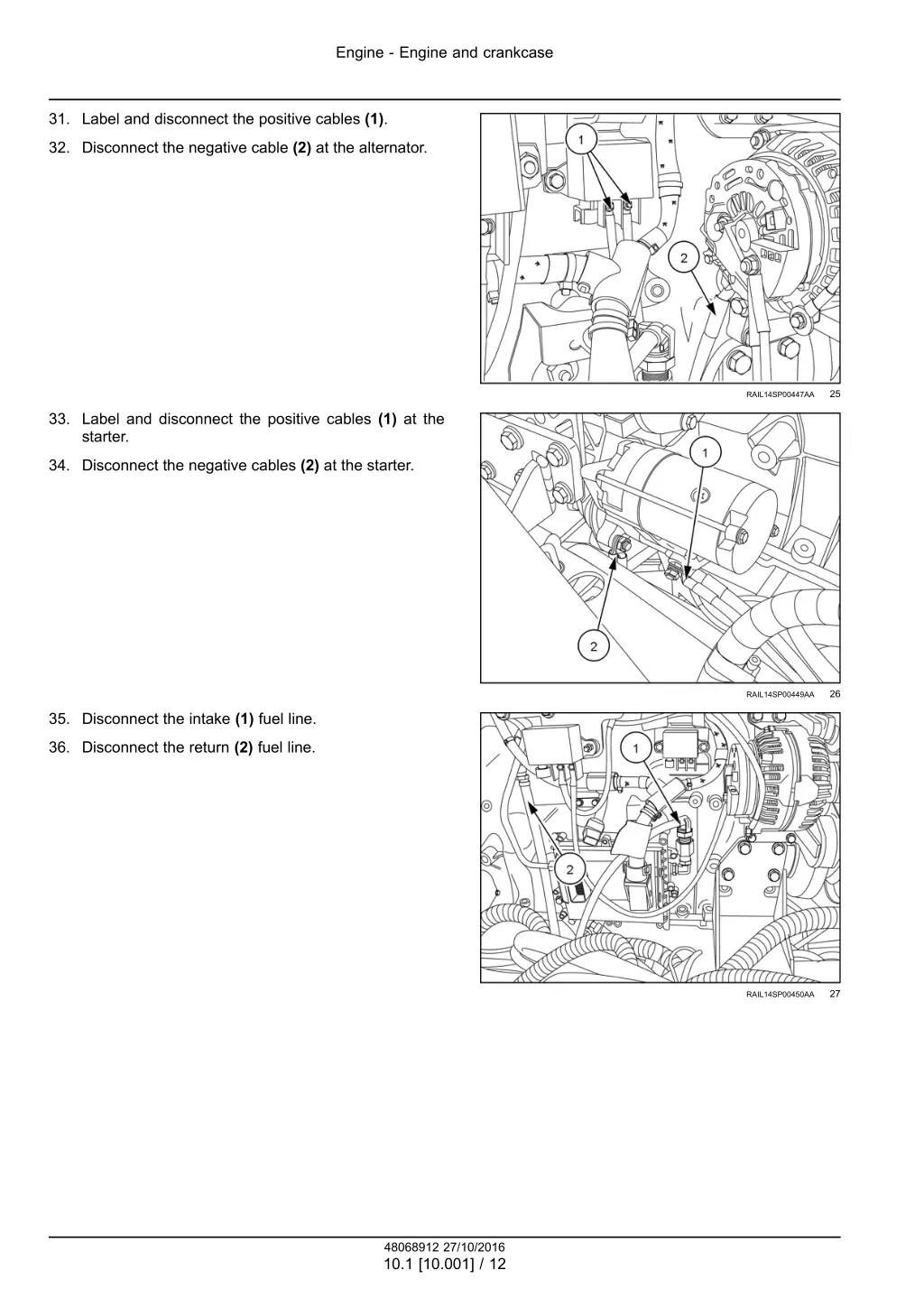 engine engine and crankcase 8