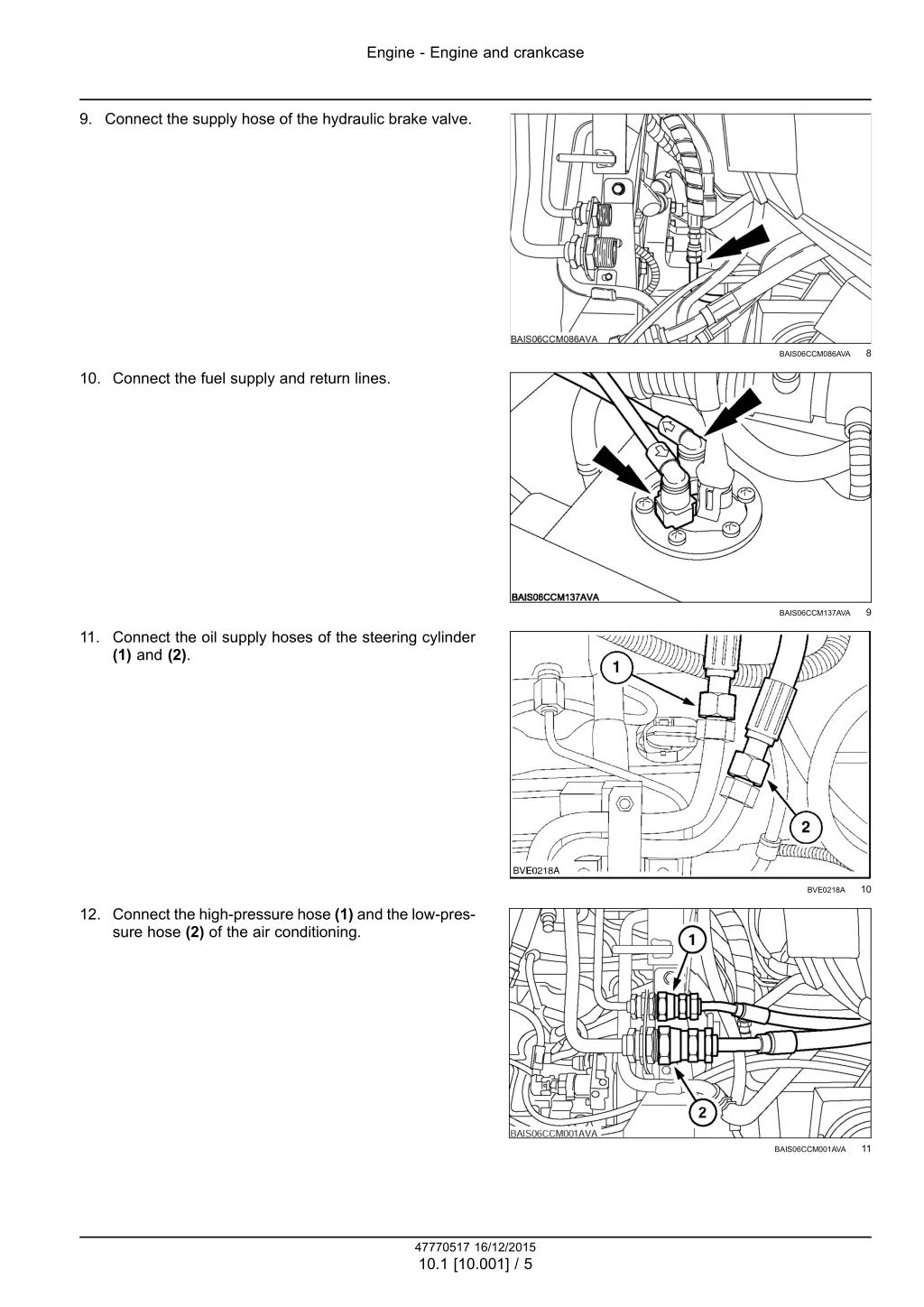 engine engine and crankcase 2