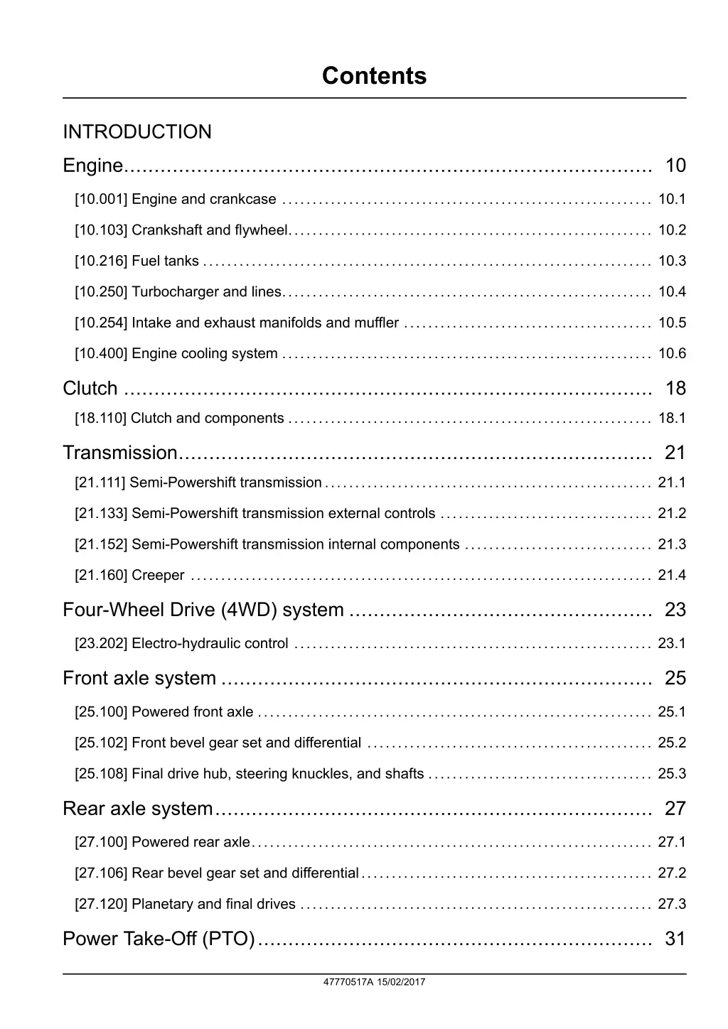 contents