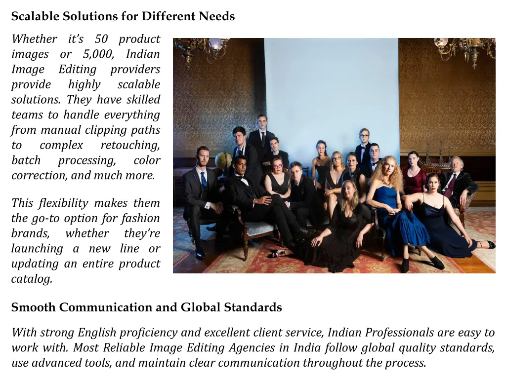 scalable solutions for different needs