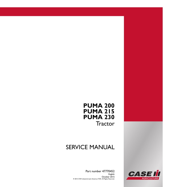 service manual
