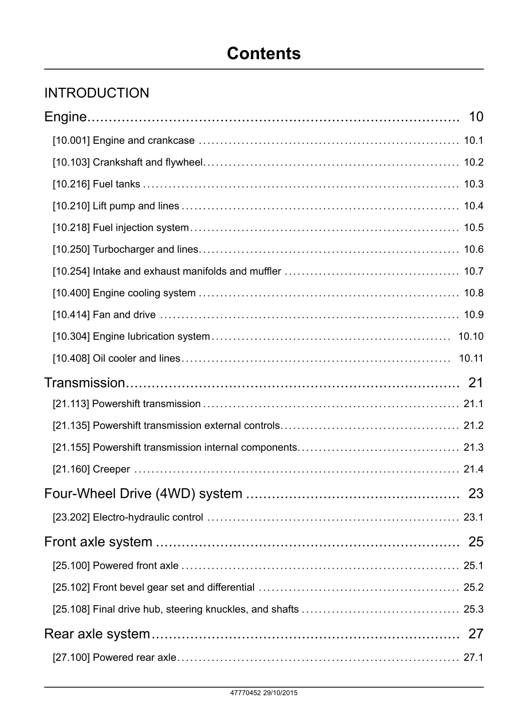 contents