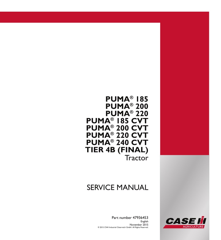 service manual