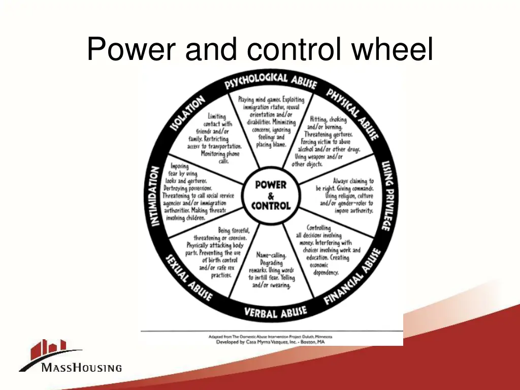 power and control wheel