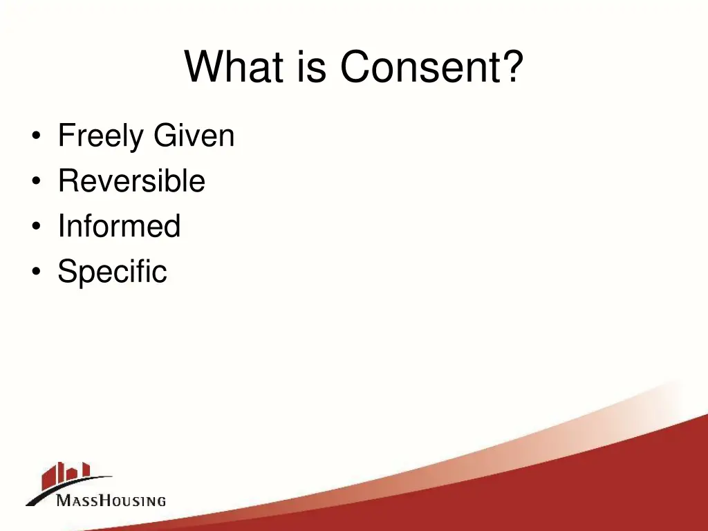 what is consent