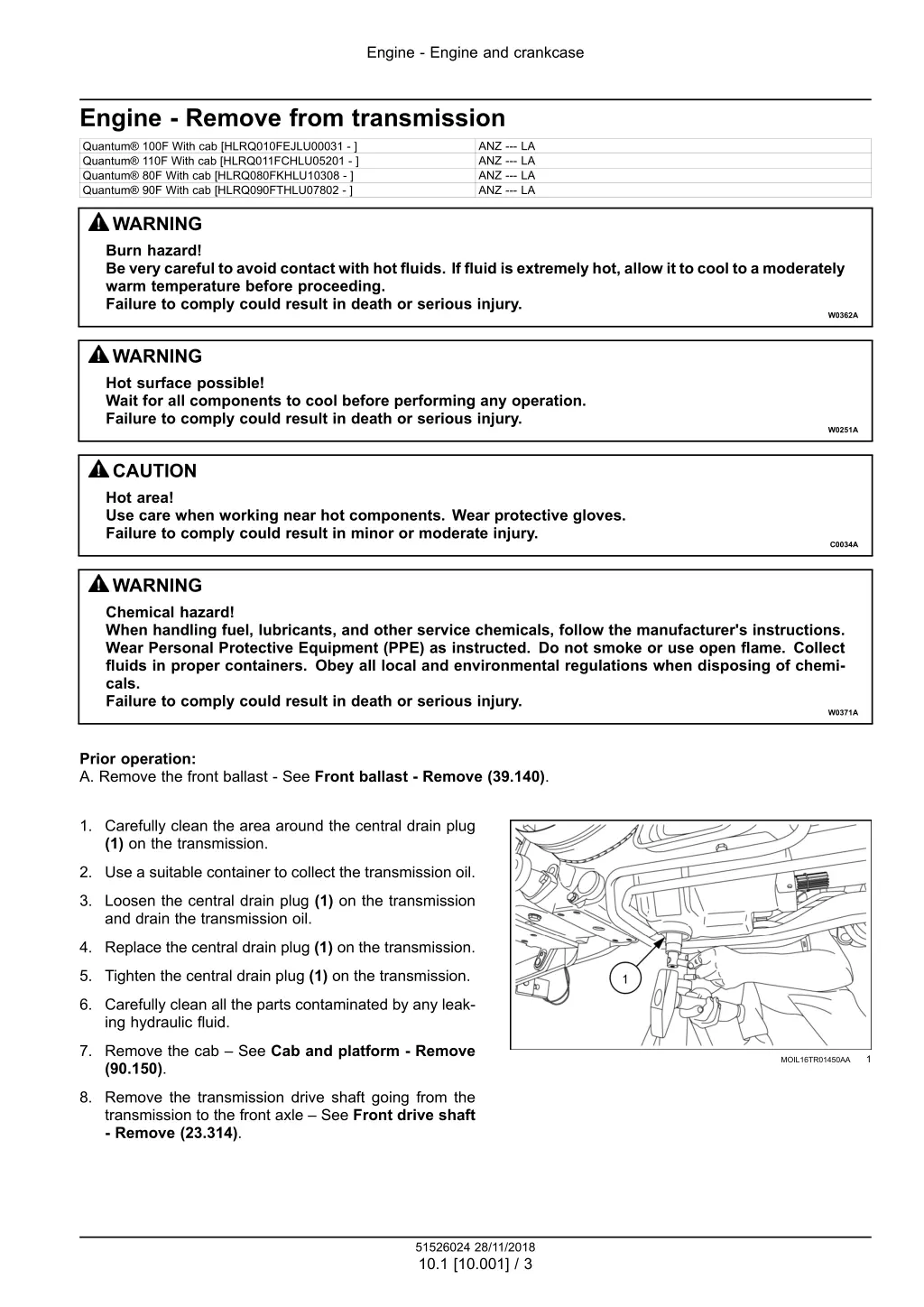 engine engine and crankcase
