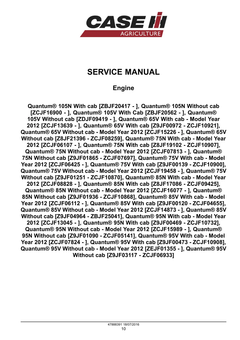 service manual 1