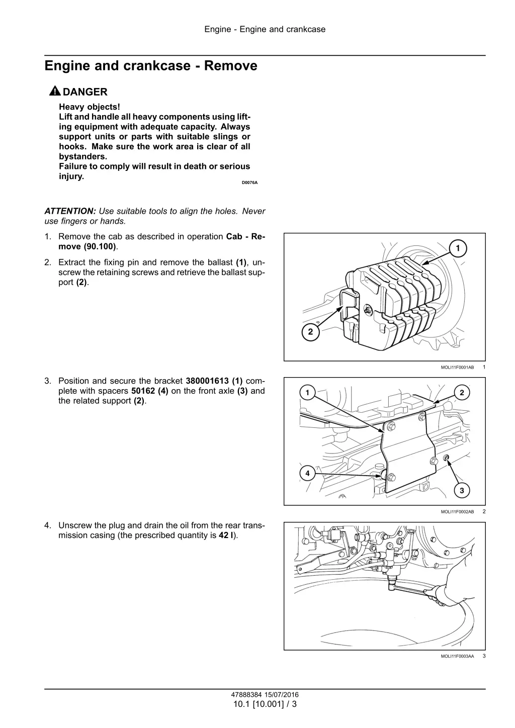 engine engine and crankcase