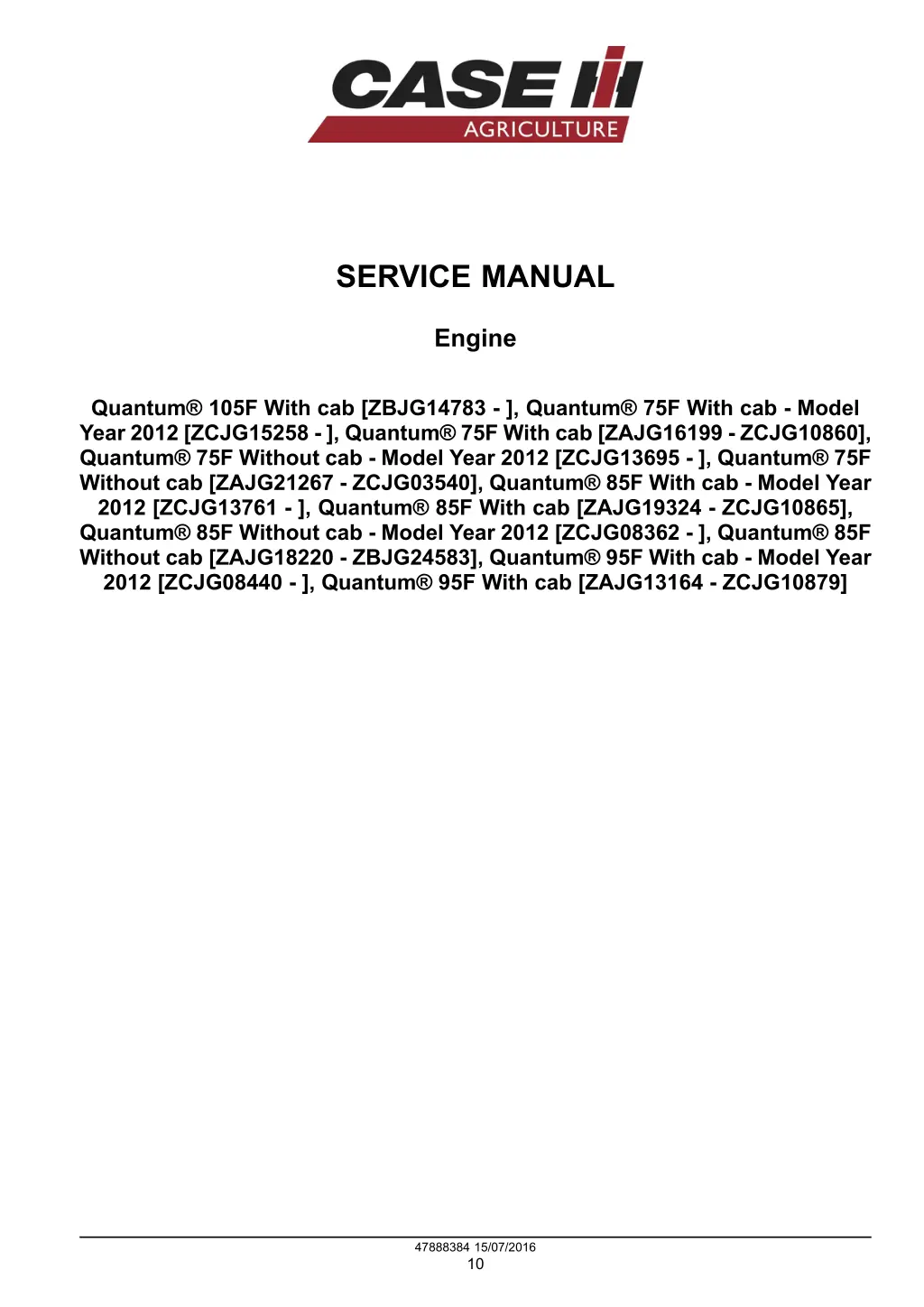 service manual 1