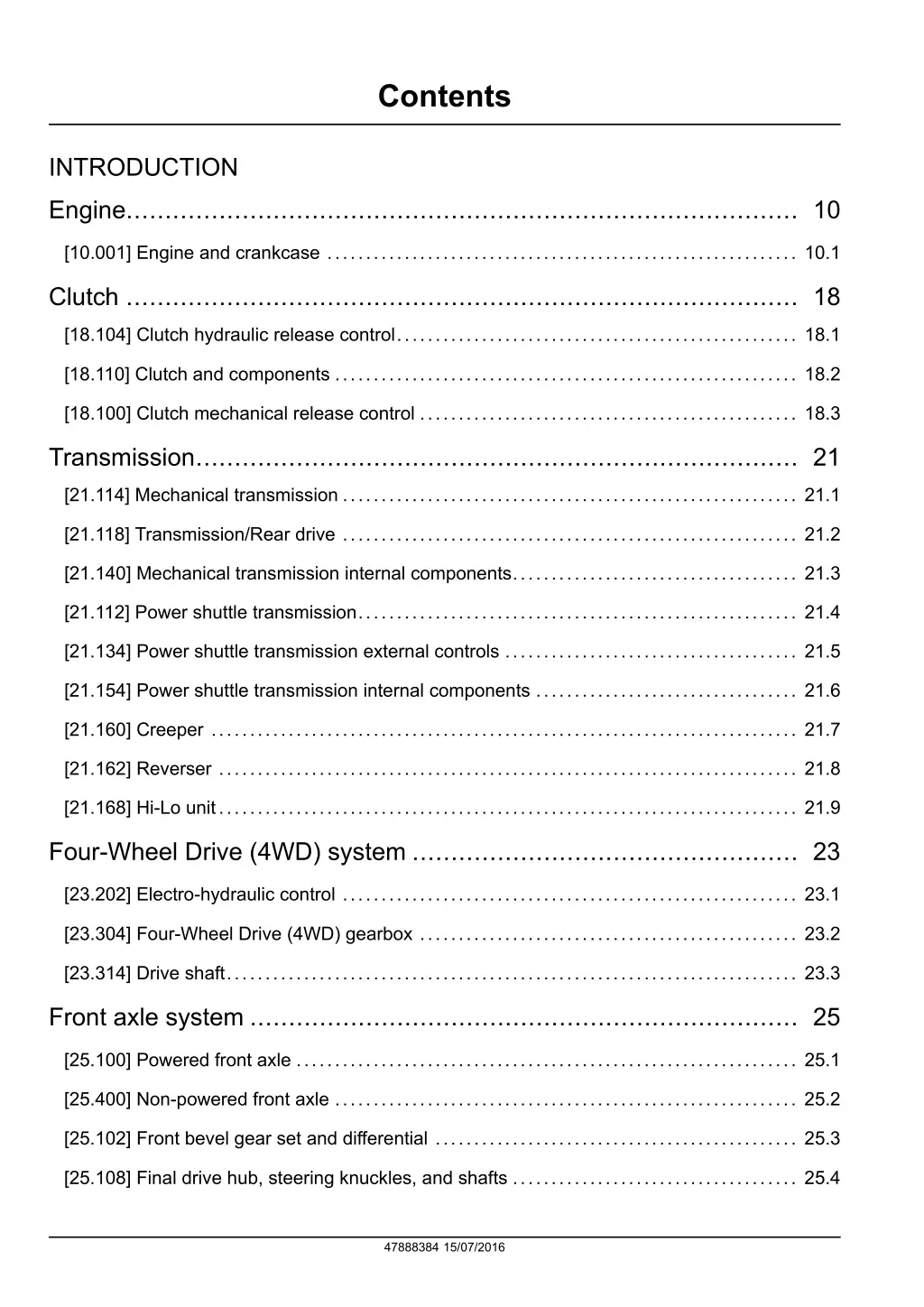 contents