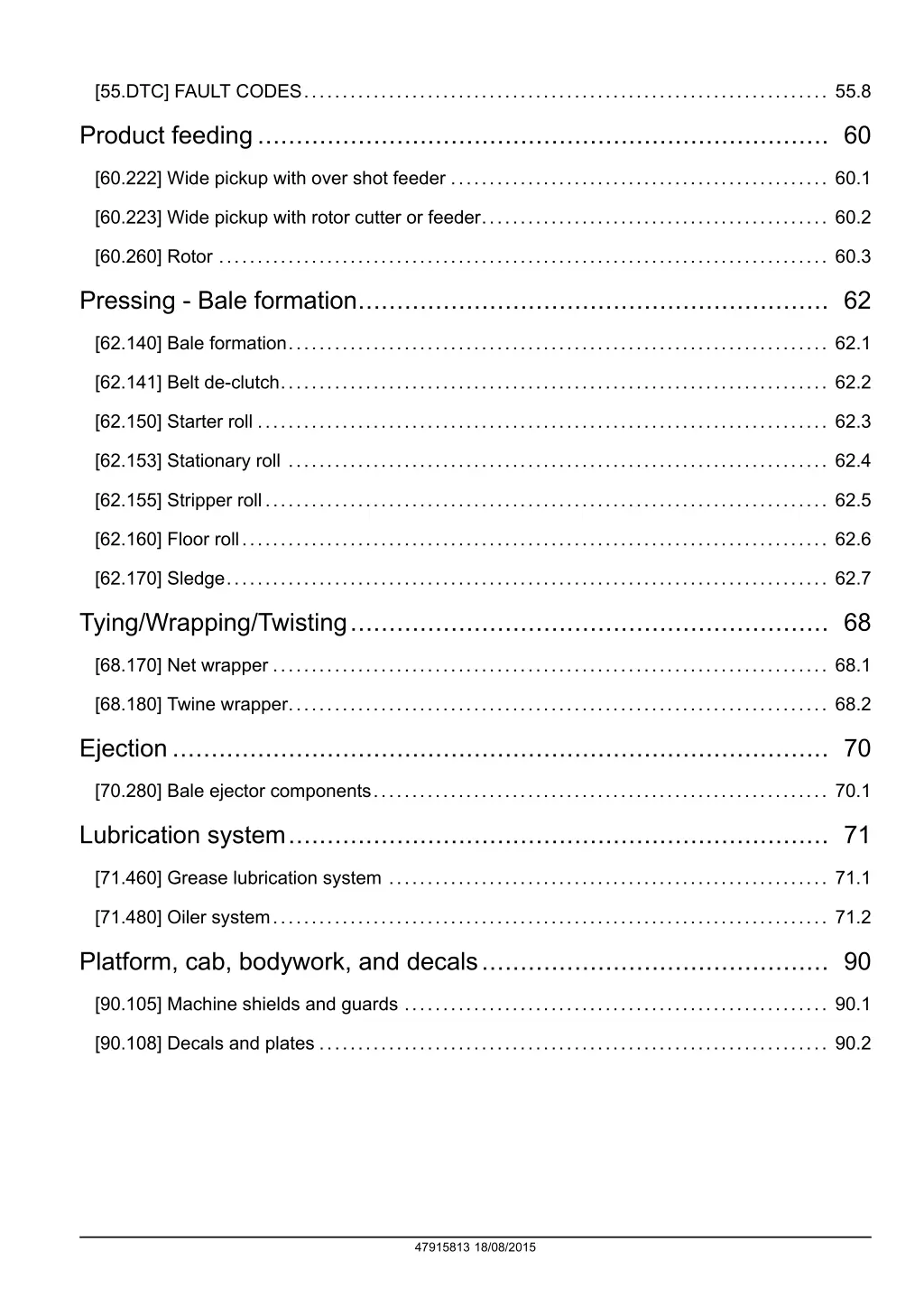 55 dtc fault codes 55 8