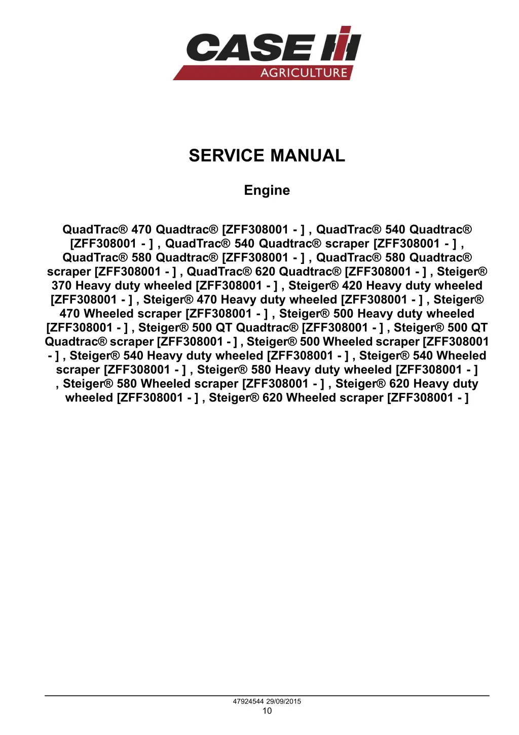 service manual 1