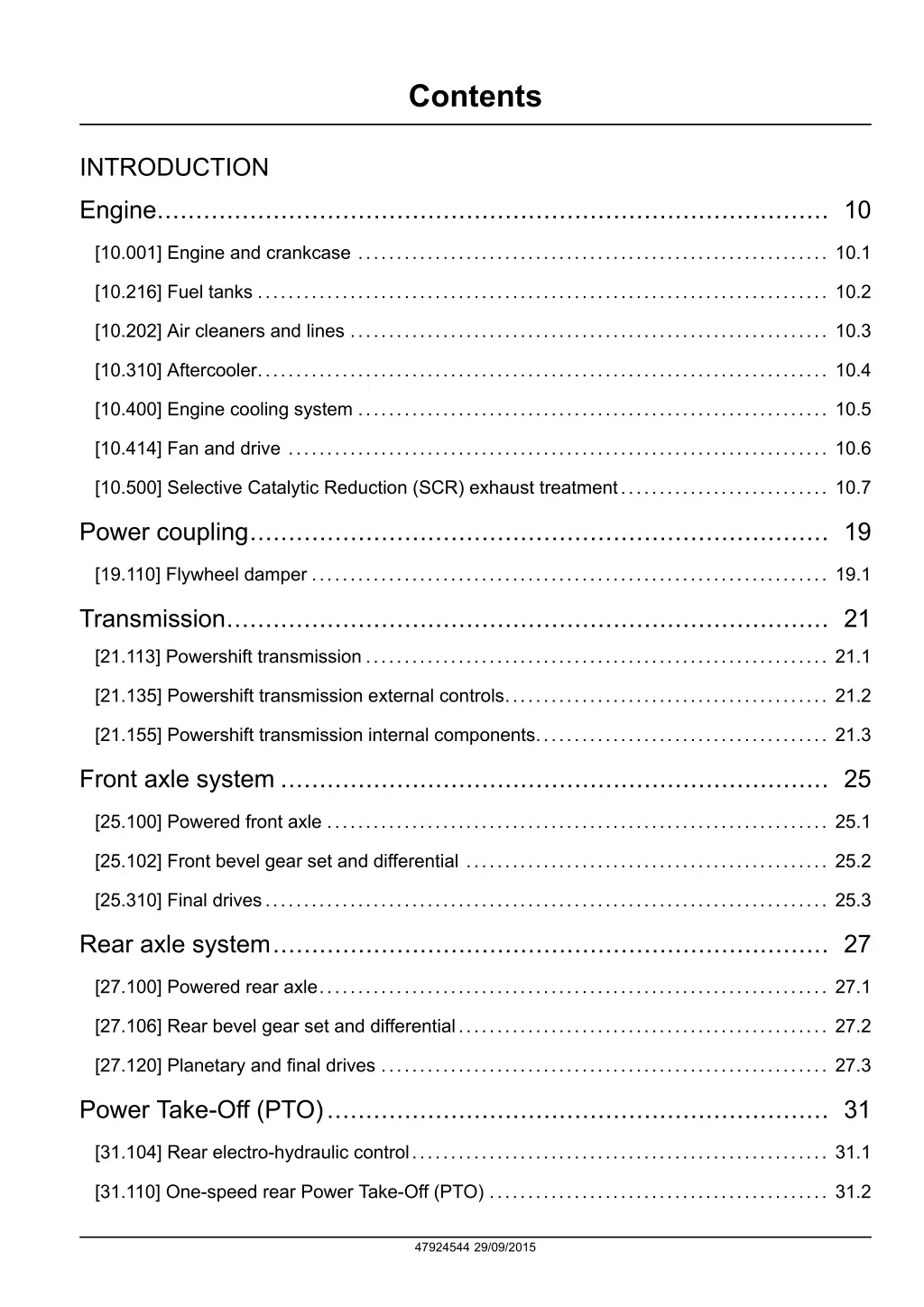 contents