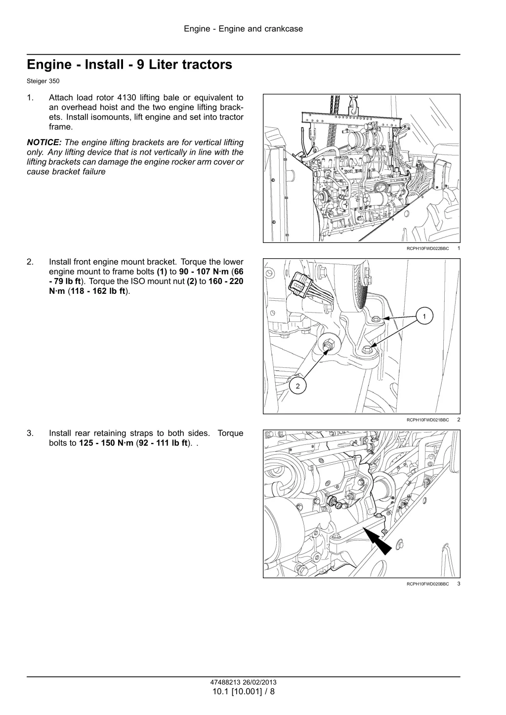 engine engine and crankcase 5