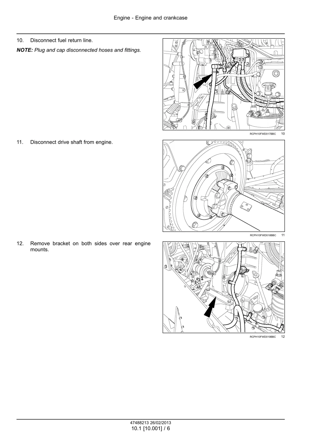engine engine and crankcase 3