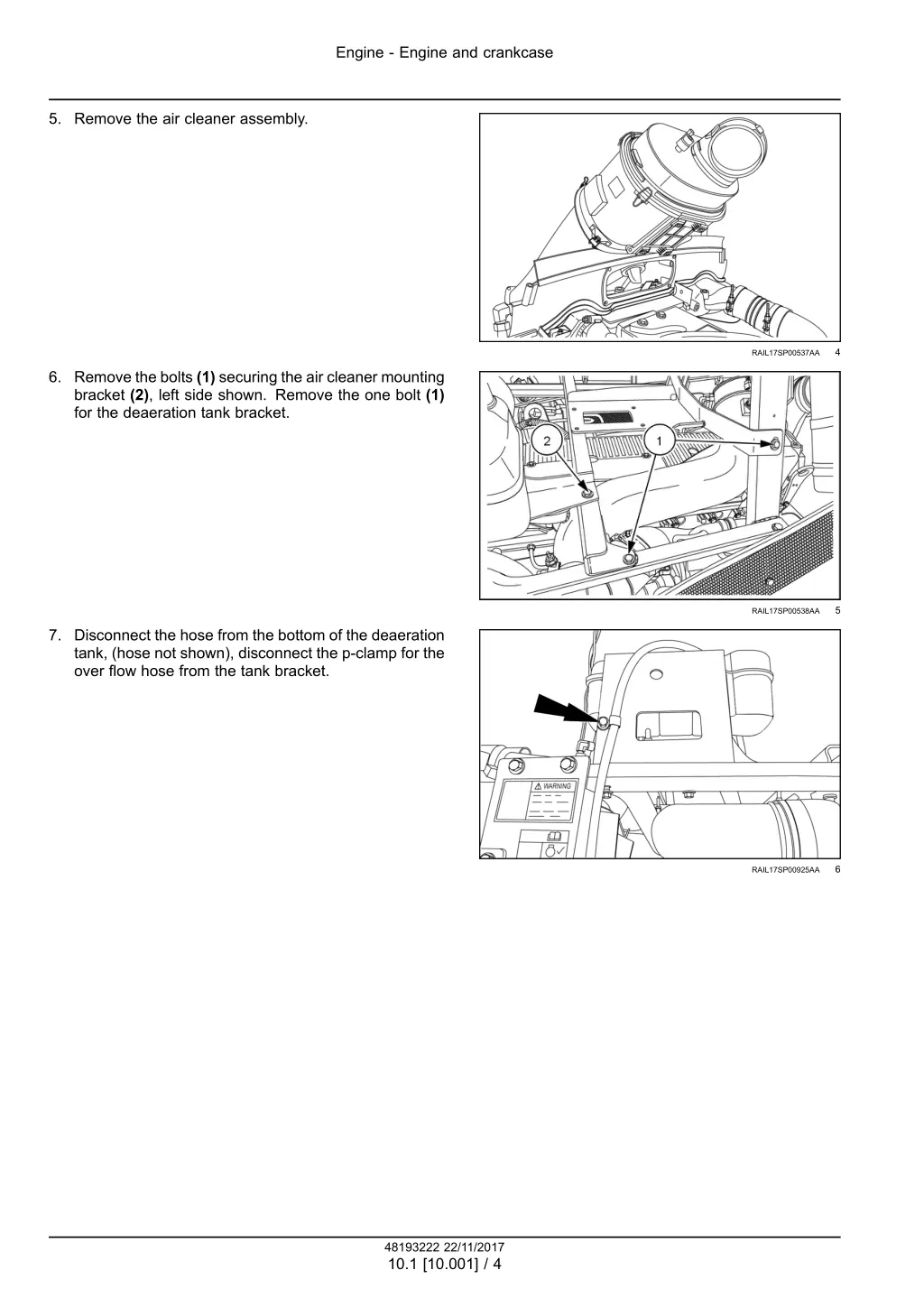 engine engine and crankcase 1