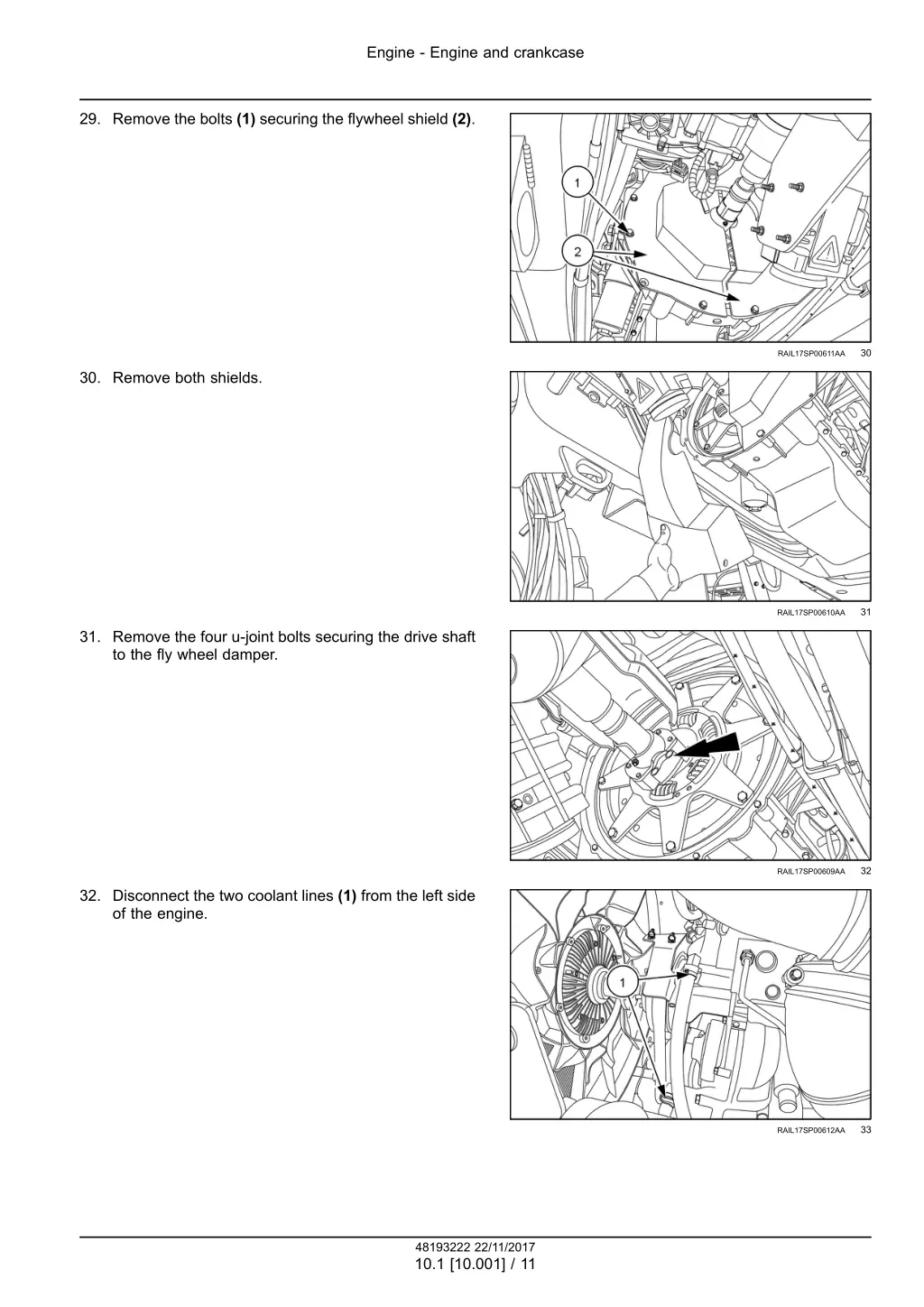 engine engine and crankcase 8