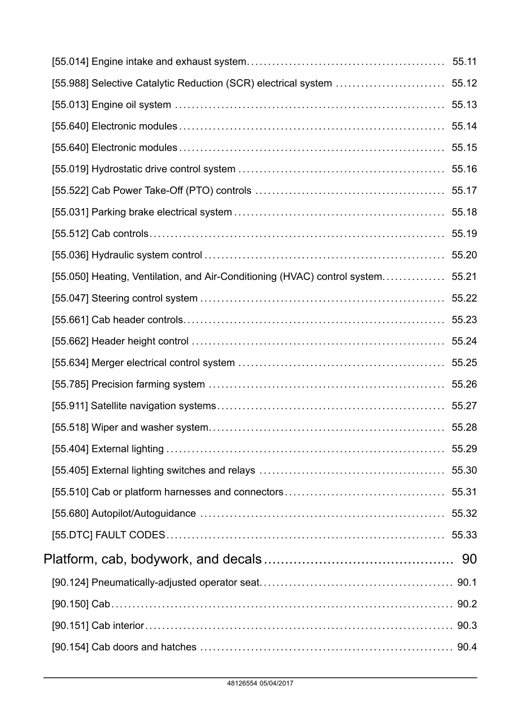 55 014 engine intake and exhaust system 55 11