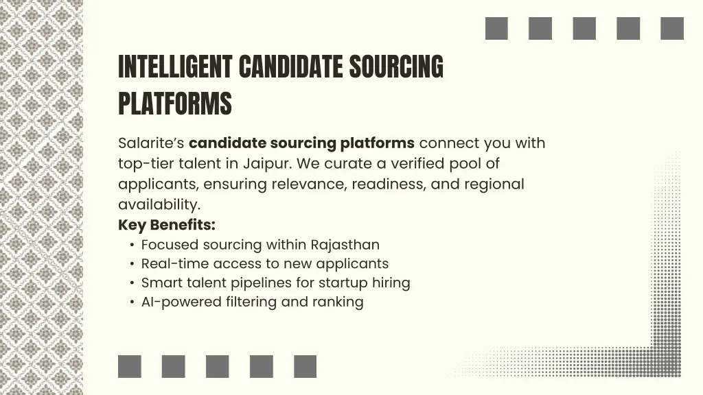 intelligent candidate sourcing platforms