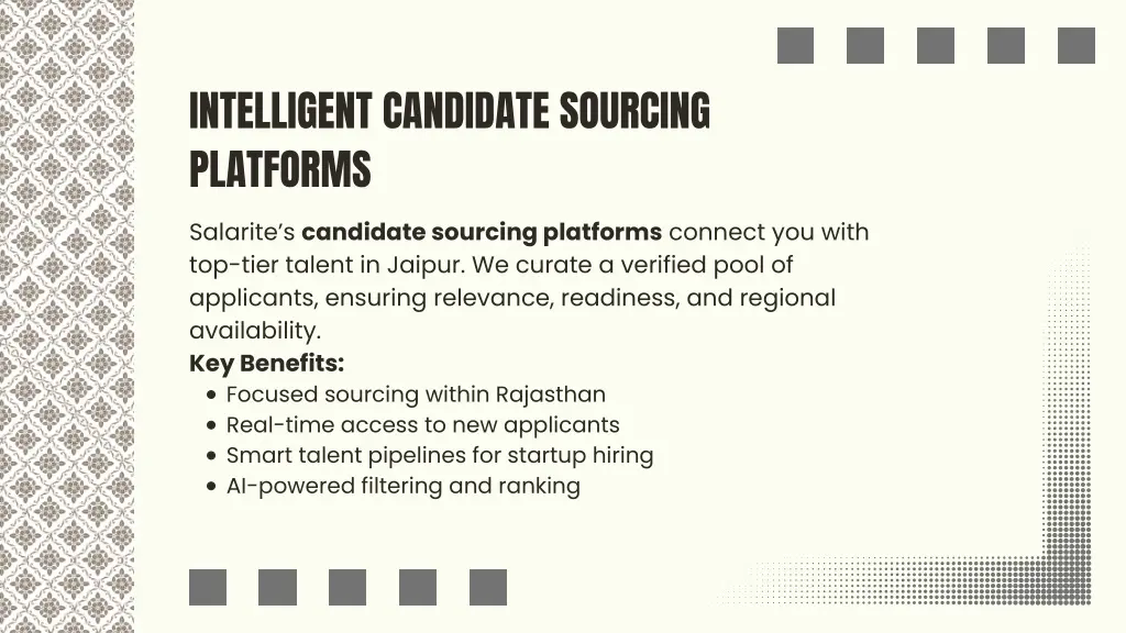 intelligent candidate sourcing platforms